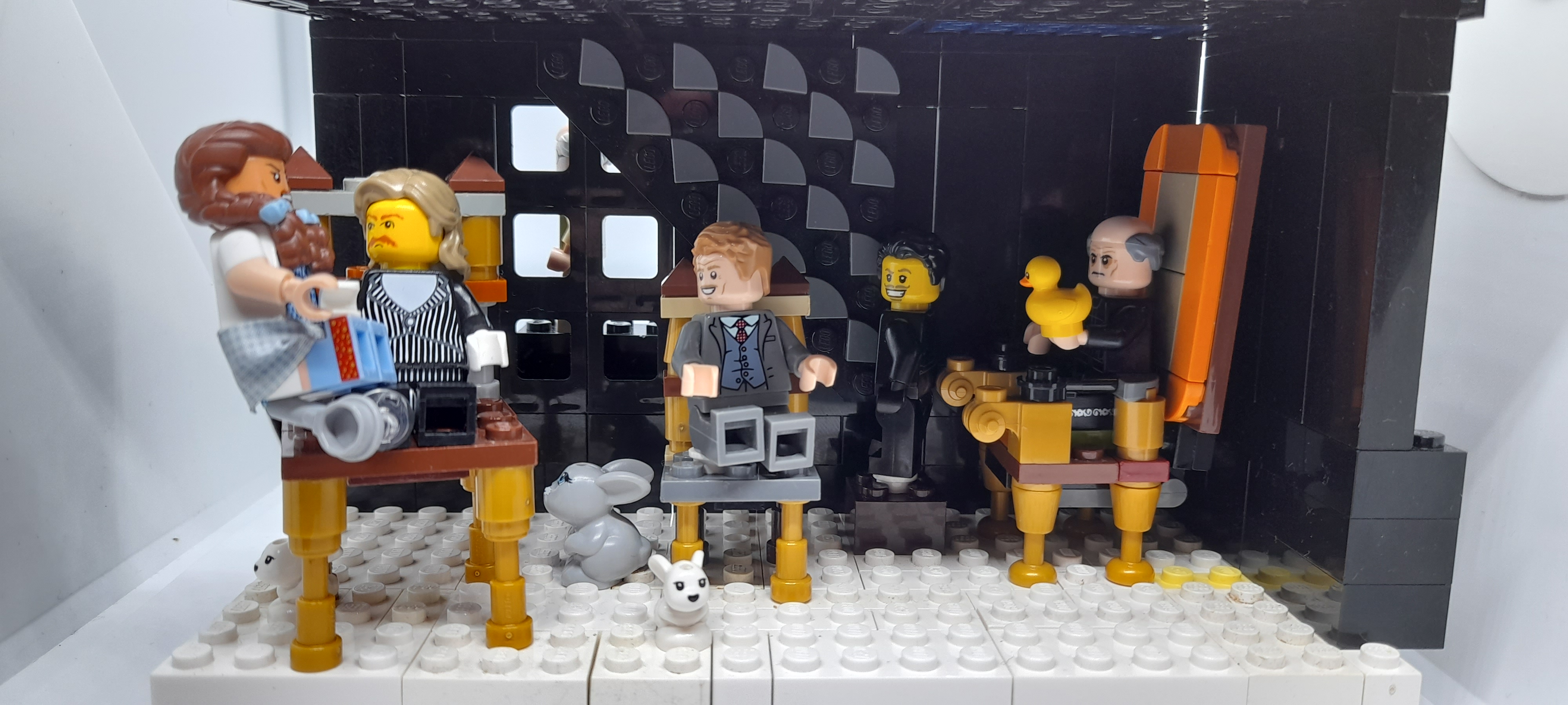 Rugby Collection in Lego form Rugby Art Gallery Museum Rugby Borough Council